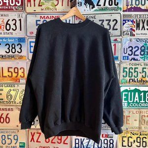 Vintage Bike black crew neck sweatshirt